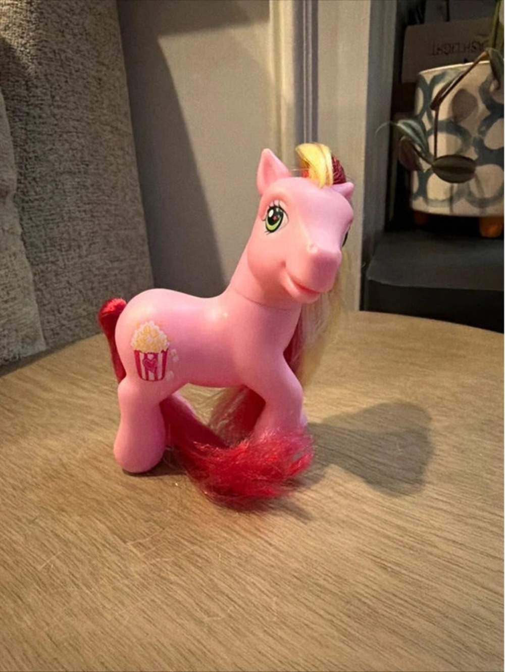 My Little Pony Butter Pop G3 2006 Pink Popcorn Toy Figure